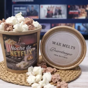 🍿✨ Wax Melts “Noche de Netflix” – Aroma a Palomitas Dulces ✨🍿