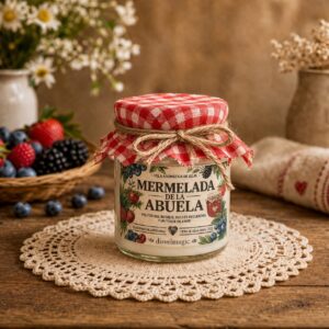 🍓✨ *Mermelada de la Abuela (pero en vela)* ✨🫐